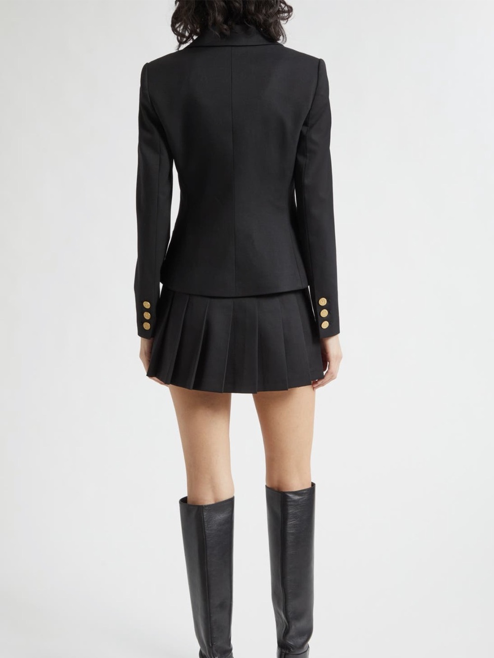 Alice & Olivia Mya Pleated Blazer Dress NWT - Picture 2 of 10